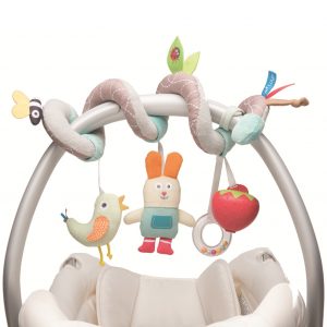 צעצועי התפתחות לתינוק | צעצועים לתינוק קשת לעגלה ולסל קל טף טויס סגל בייבי